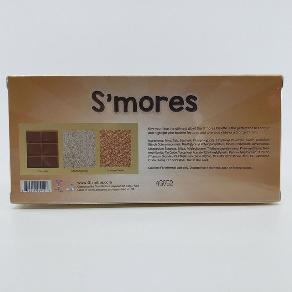 Glamlite S'mores Highlighter and Contour Makeup Palette 0.14 oz Ultimate Glow - Picture 2 of 7